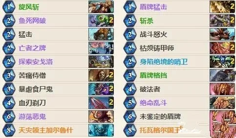 炉石传说战士“以命博命”战术解析及卡组推荐