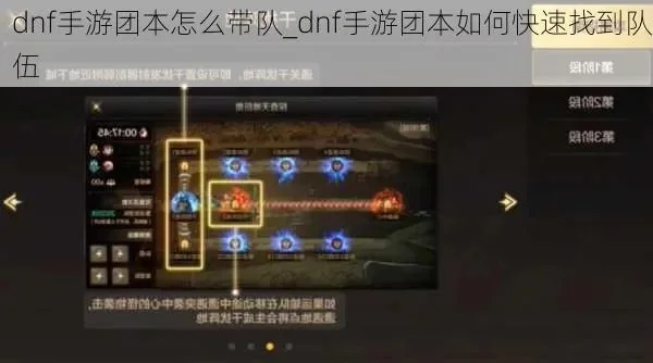 dnf手游团本怎么去-dnf手游团本攻略指南