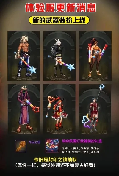 dnf手游新出的武器装扮外观-DNF手游新装扮解析