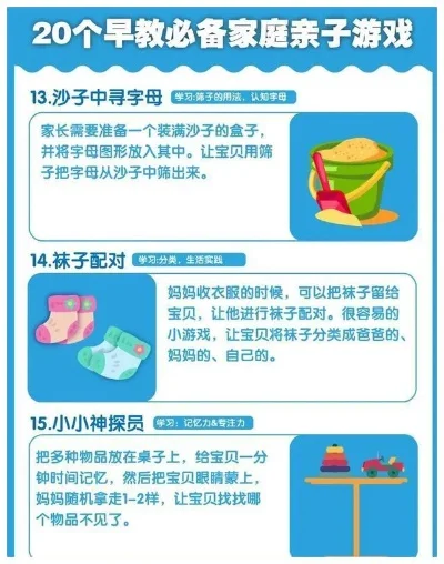 亲子早教游戏攻略大全-亲子游戏早教攻略