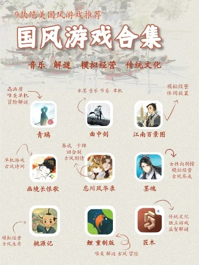 国风单机游戏有哪些游戏排行榜-国风游戏排行推荐