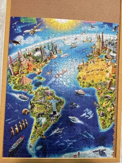 世界大拼图游戏排行榜-地理文化拼图之旅