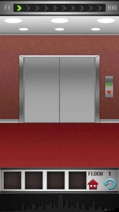 100层电梯第100关怎么过-电梯100关选择路