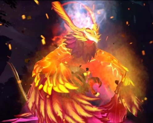dota2凤凰厉害吗-后期核心输出英雄凤凰