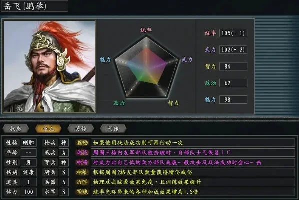 三国志12怎么解锁岳飞-三国志12如何解锁岳飞