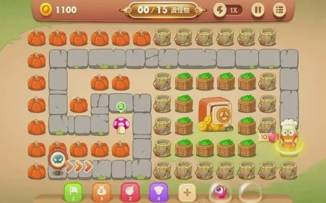 保卫萝卜挑战29攻略-挑战29攻略：布局与防守