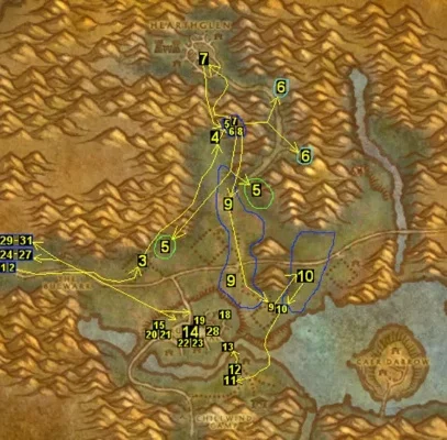 tbc法师6070级a怪升级路线-TBC法师60-70升级路线