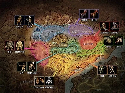 丝路传说怪物分布图-丝路怪物分布图解析