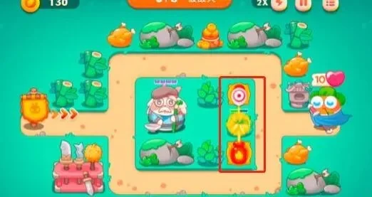 保卫萝卜1第15关攻略图解法-萝卜防守策略攻略