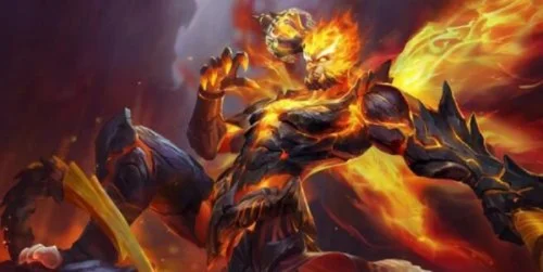 孙悟空即将出的新皮肤-孙悟空新皮肤：五行神威