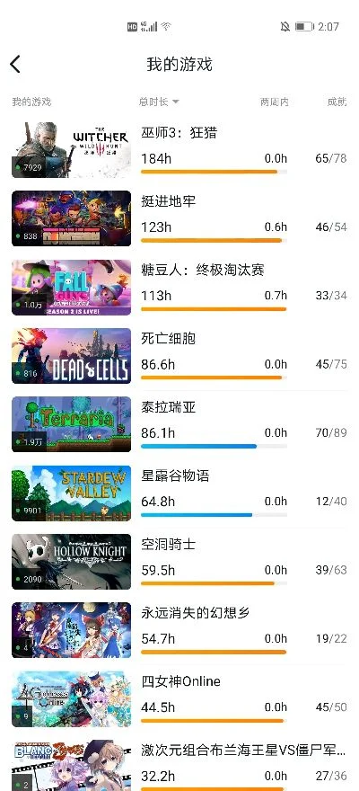 安卓手机游戏时长排行榜-安卓游戏时长排行