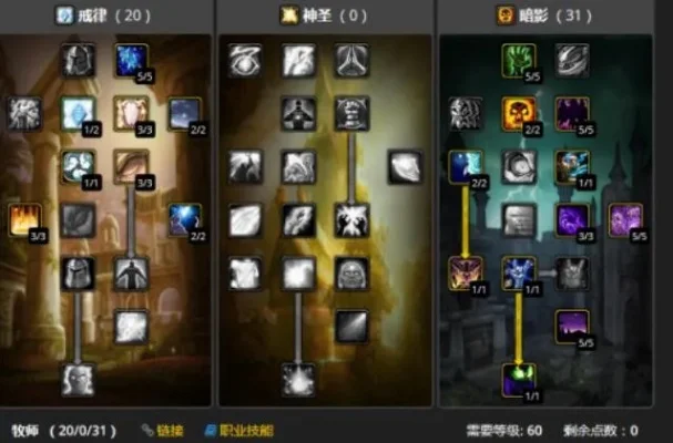 60级牧师天赋怎么点-牧师60级天赋加点指南