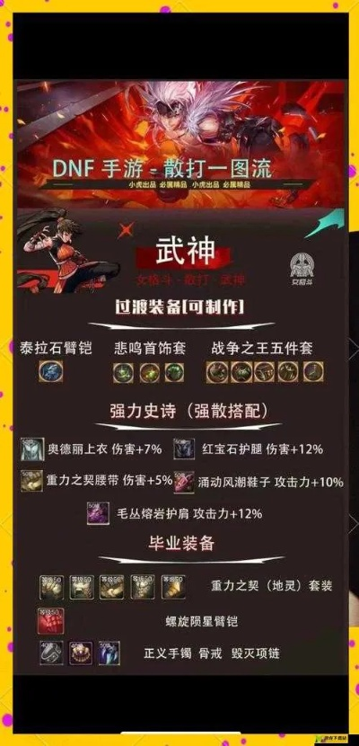 dnf手游新版本装备打造-DNF手游装备打造攻略