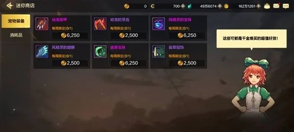 dnf手游绿色宠物装备-绿色装备性价比高