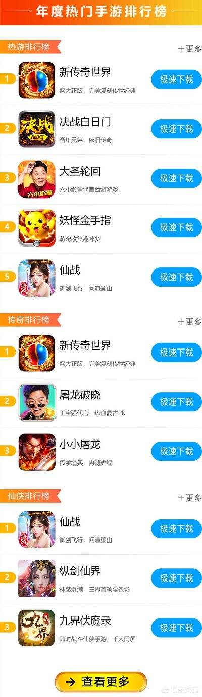 小助手游戏排行榜