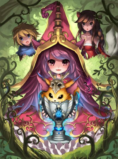 仙灵女巫璐璐萌图-璐璐可爱强大融合