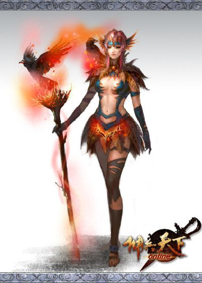 佣兵天下女主角-佣兵莉娜魅力与力量