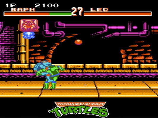 fc忍者神龟格斗-红白机神龟格斗