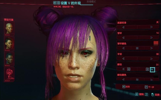 2077最美女角色数据解析,颜值与性格的赛博碰撞