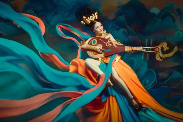 抖音敦煌飞天的配音歌曲是什么-抖音敦煌飞天空蝉配乐