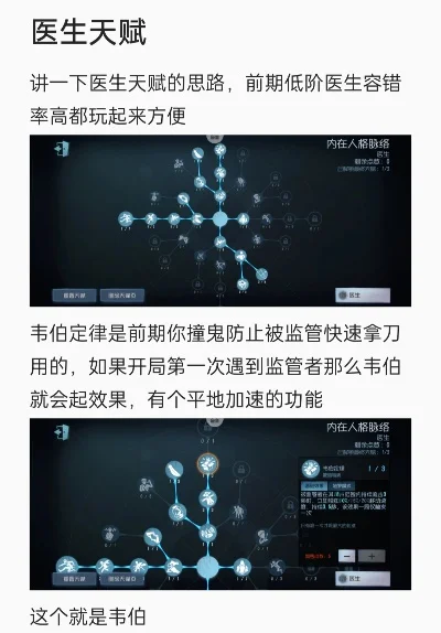 第五人格医生最强天赋-医生天赋解析指南