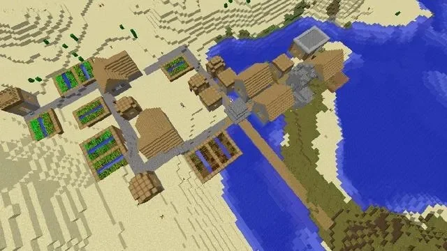 我的世界村庄建筑-我的世界村庄建筑艺术