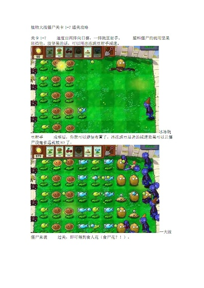 植物大战僵尸1到50关攻略