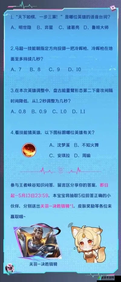 问答题王者荣耀怎么答题-王者荣耀答题技巧分享