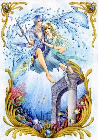 安菲特里忒和波塞冬-海洋神爱永流传