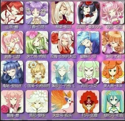 十二星座生辰花精灵王-十二星座精灵王奇幻守护