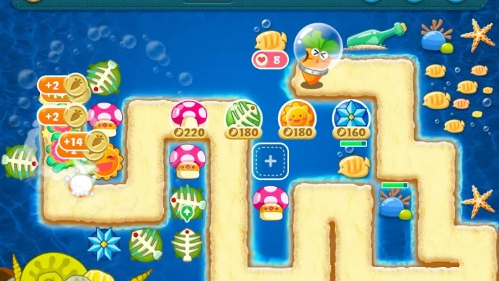 保卫萝卜深海4-深海探险策略防御