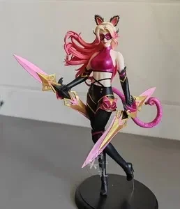 刚刚2块钱买的阿珂暗夜猫娘手办-两元捡漏猫娘手办