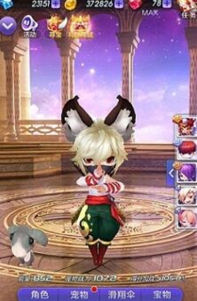 天天酷跑宠物辉夜姬