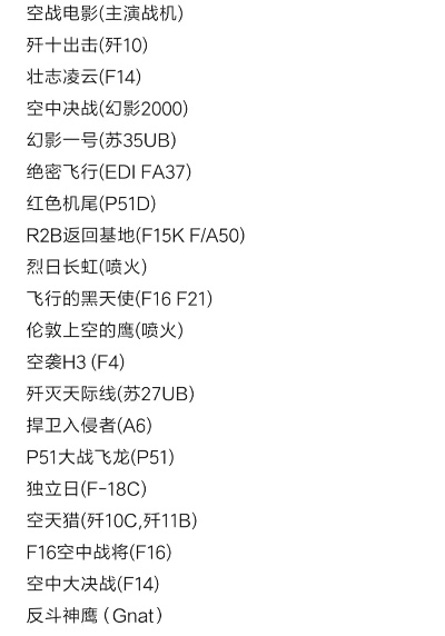 手机好玩的空战游戏排行榜