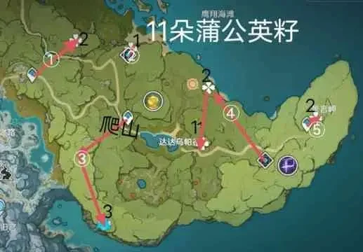 原神蒲公英籽怎么采集蒲公英籽采集位置及方法-原神蒲公英采集方法全攻略