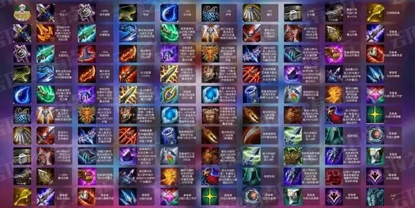 云顶之奕装备合成表格-云顶装备合成指南