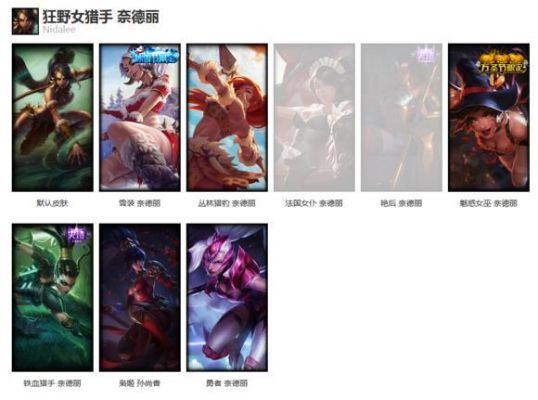 勇者奈德丽皮肤多少钱