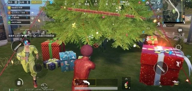 刺激战场网红圣诞树