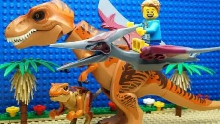侏罗纪公园乐高版-乐高恐龙拼搭冒险