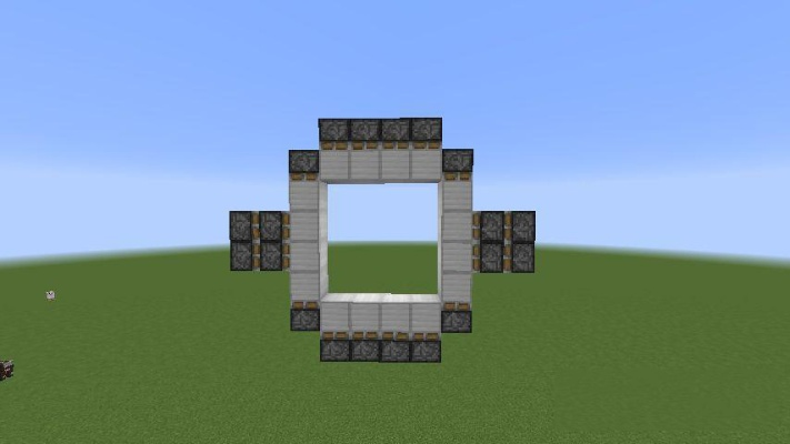 我的世界活塞门4x4