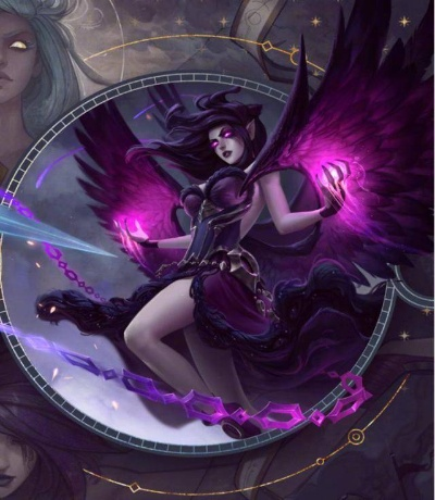 莫甘娜天赋觉醒解析,黑暗与光明的力量博弈,堕落天使的终极蜕变