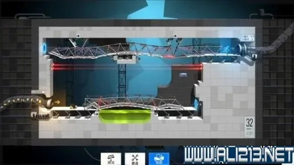 传送门桥梁建造者分享-传送门桥梁创意建造