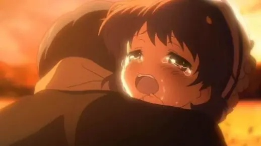 能哭的地方只有厕所和爸爸的怀里