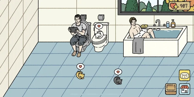 偷看美洗澡小游戏-休闲潜行刺激游戏