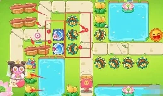 保卫萝卜4白萝卜传奇第三十关图文攻略-萝卜30关通关攻略