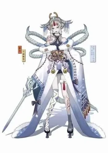 阴阳师百绘罗衣式神皮肤设计作品欣赏-阴阳师罗衣设计赏析