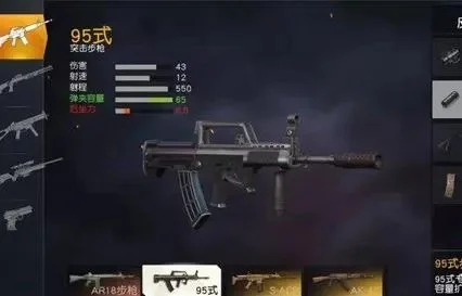 荒野行动QBZ-95属性详情-QBZ-95属性详解：火力隐蔽平衡