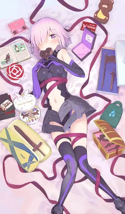 命运冠位指定玛修情人节巧克力-玛修巧克力甜蜜祝福