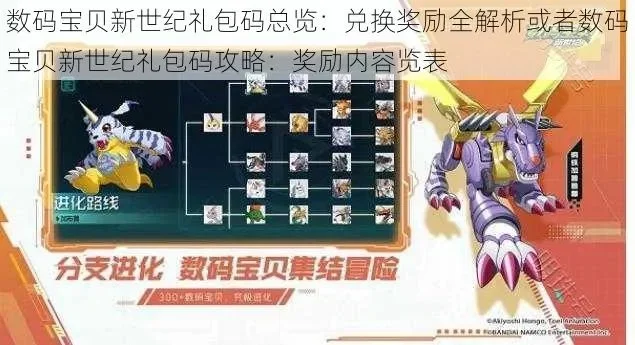 数码宝贝相遇礼包大全礼包和激活码领取攻略-数码宝贝礼包领取攻略