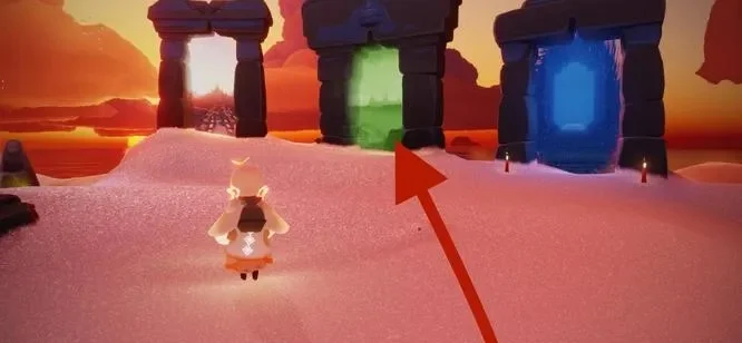 光遇远古战场中央冥想位置在哪里-光遇远古战场冥想点